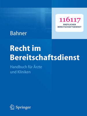 cover image of Recht im Bereitschaftsdienst